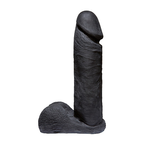 Doc Johnson - Vac-U-Lock - 8" Naturtro UR3 Dildo, Sort