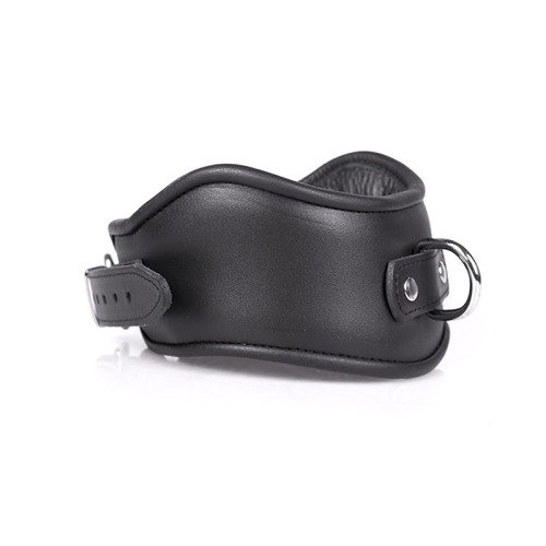 Kiotos - Bredt og kraftig collar Luxe sort 