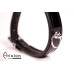 Avalon - SECRET - Collar med blank overflate og O-ring - Sort 