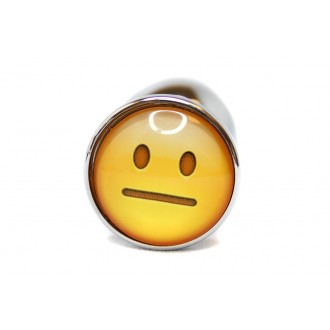 BQS - Buttplug med emoji - Usikker Smiley