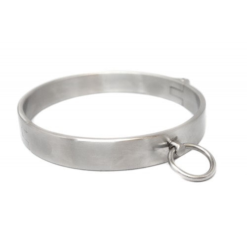 BQS - Massivt stål collar med O-ring - 13,5 cm 