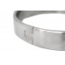 BQS - Massivt stål collar med O-ring - 13,5 cm 