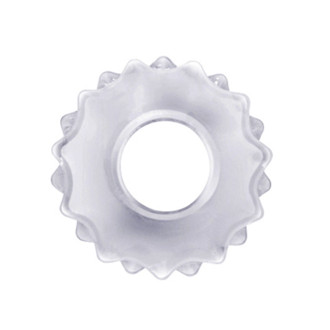 PowerPlus - Transparent Penisring med tagger