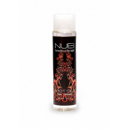 NUEI - HOT OIL - Varmende Massasjeolje - Kokos - 100ml
