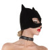 Bad Kitty - Cat Mask med åpne øyne - Sort Bad Kitty - Cat Mask med åpne øyne - Sort