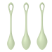 Satisfyer - Yoni Power 2 - Vaginakule Sett - Lys Grønn