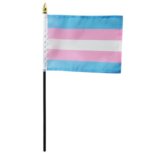 Pride flagg på pinne - Trans Pride flagg på pinne - Trans