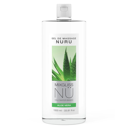 Mixgliss Nuru - Nu Aloe Vera Gel - 1000ml Mixgliss Nuru - Nu Aloe Vera Gel - 1000ml