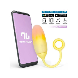 IY - Vibrerende Egg med APP - Gul