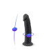 Silexd - Silikon Dildo - Model 2 - 6" - Sort