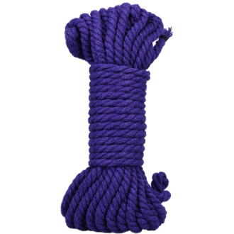 Merci Bind & Tie - Hemp Tau - 9 meter - 6mm - Lilla