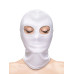 Fetish & Fashion - Bondage maske med åpning for øyne - Hvit