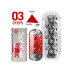 Tenga Spinner DX - Steps 03 - Rød Tenga Spinner DX - Steps 03 - Rød