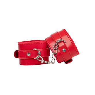 TieMeUp - Cuffs med Plysj - Rød