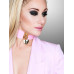 Kinky Diva - Collar med Hjertelås - Rosa Kinky Diva - Collar med Hjertelås - Rosa