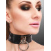 Kinky Diva - Collar med O-ring - Sort Kinky Diva - Collar med O-ring - Sort