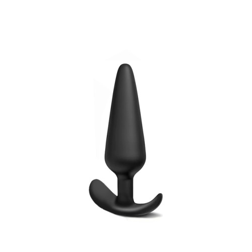 BQS - Buttplugg i silikon med anker stopper - Medium BQS - Buttplugg i silikon med anker stopper - Medium