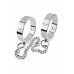 BQS - Cuffs i Metall - Small