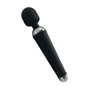 Erotisk - Oppladbar Massasjestav - Sort