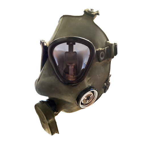 Gassmaske med Filter - Overskuddsmateriell Forsvaret