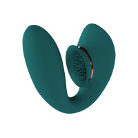 Twitch 3 - Sugevibrator med G-punkt vibrator - Grønn