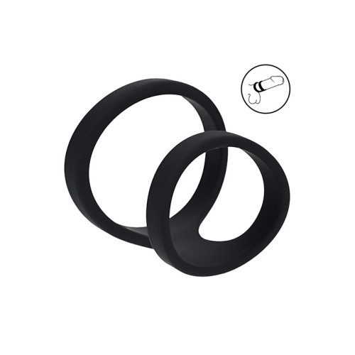 Levelz - 2 Loop Cock Ring - Penisring