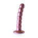 OUCH! - Beaded Silicone - Dildo med sugekopp - 13 cm - Rosa OUCH! - Beaded Silicone - Dildo med sugekopp - 13 cm - Rosa