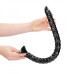 Ouch! Scaled Anal Snake - Dybdetrener Dildo - 50 cm - Sort