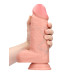 Realrock - Ekstra Tykk Dildo med Pung - 23cm