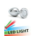 Rimba - Pisa - Buttplugg med LED Lys