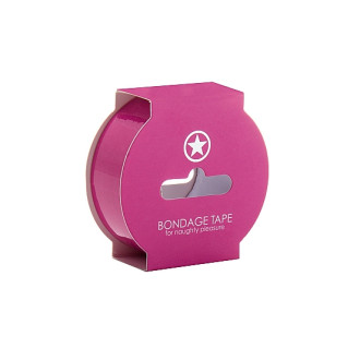 Ouch! - Bondagetape, 17,5 Meter Rosa