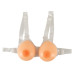 Strap-On Silikonbryst - 800g