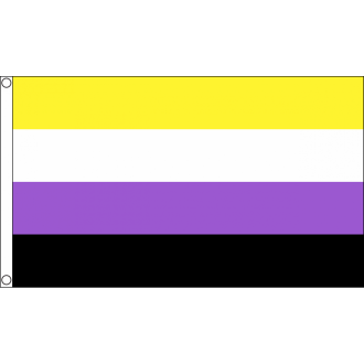 Non-Binary Pride Flagg 90cm x 150cm