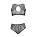 Le Desir - Key-Hole Fishnet Undertøysett - One Size
