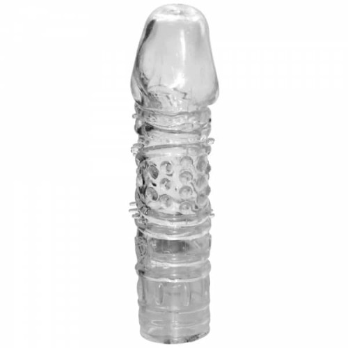 Cnex - Penissleeve med nupper - Transparent 