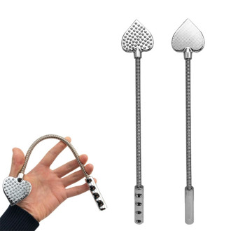 BQS - Metall Ridepisk med Hjerte