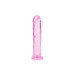 Realrock – Crystal Clear – Enkel Realistisk Dildo – Rosa - 20 cm Realrock – Crystal Clear – Enkel Realistisk Dildo – Rosa - 20 cm