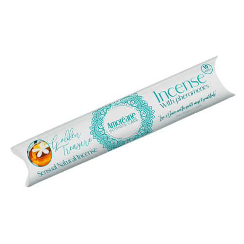 Incense - Røkelse med feromoner - Golden Treasure - Musk duft