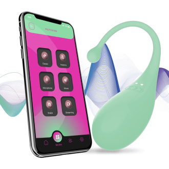 Adrien Lastic - Palpitation - Vibrerende Egg med APP Mint grønn