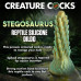 Creature Cocks - Stegosaurus - Fantasidildo i Silikon