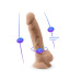 Silexd - Silikon Dildo med Pung - Model 1 - 9" Silexd - Silikon Dildo med Pung - Model 1 - 9"