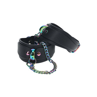 Ouch! - Venice Collection -  Fotcuffs - Sort 