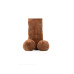 Penis Plushie - Penis Kosebamse - 60 cm - Brun Penis Plushie - Penis Kosebamse - 60 cm - Brun