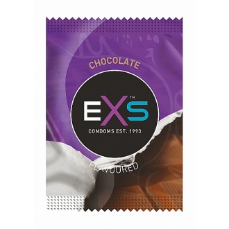 EXS - Kondom med Sjokolade smak  - 6 PK 